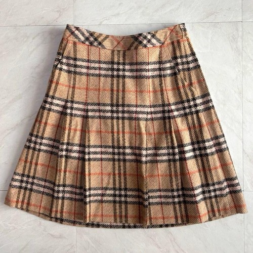 Jupe plissée burberry blue - plissée,