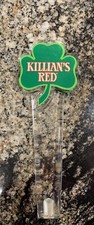 Killian’s Red Beer Tap Handle - With Clover Leaf - Vintage Barware Breweriana