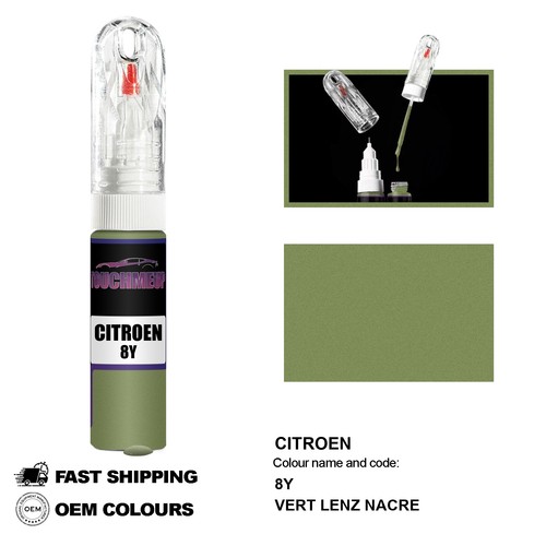 Pour citroen vert lenz - citroen, nacre