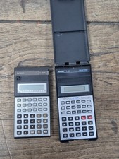 Lot De 2 Ancienne Calculatrice