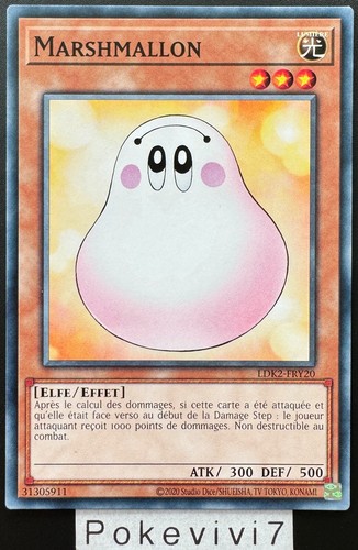 Carte marshmallon - yu-gi-oh!,