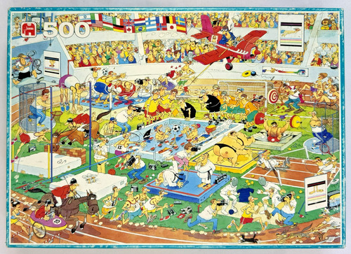 Puzzle jan van - van, jumbo