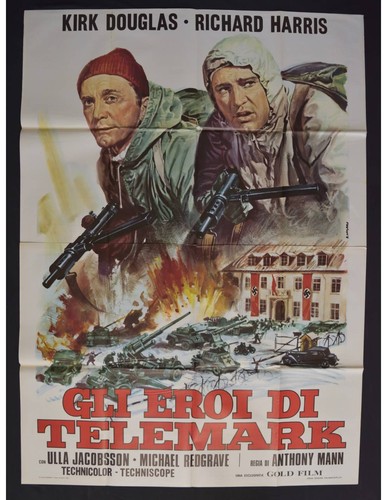 Affiche gli eroi telemark - affiche, di