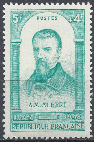 France timbre albert - france,