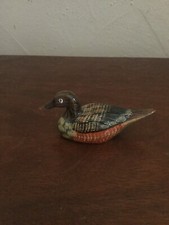 Ancien petit canard en bois
