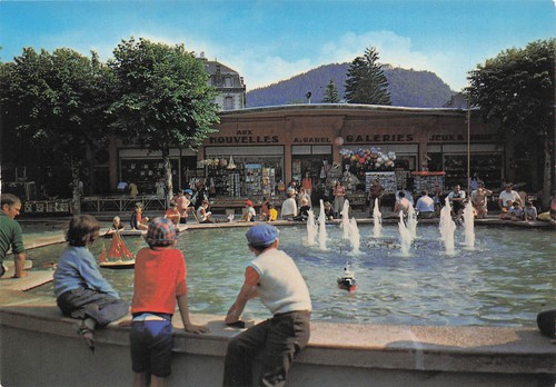 Bourboule jet d eau - la,