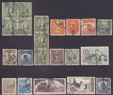 Chine-Lot timbres divers