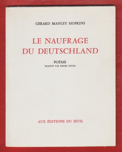 Poesie naufrage du - naufrage,