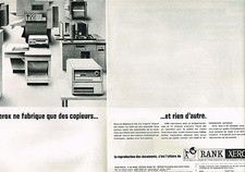 ADVERTISING 0314 1965 RANK XEROX photocopiers (2 pages)