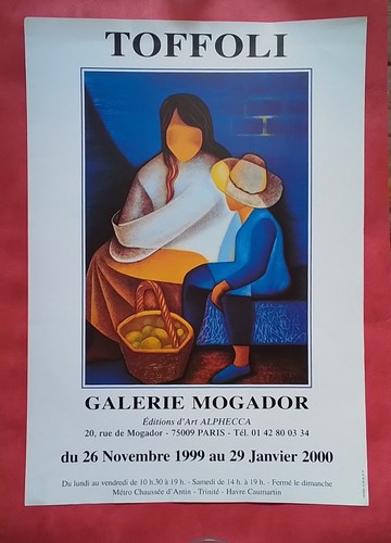 Toffoli affiche exposition - affiche,