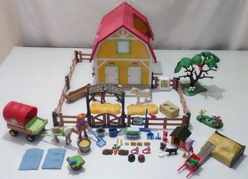 Lot playmobil poney - lot,