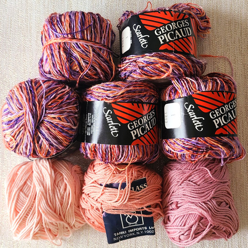 Lot coordinated yarn - lot,