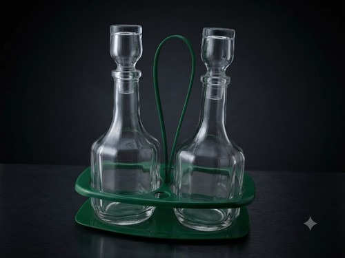Vintage oil and - vintage,