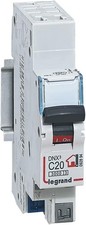 Disjoncteur Legrand 20 A - bornes automatiques - Ref. 092894 - 1 module