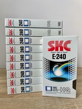LOT 10 VHS SKC E-240 | NEUF