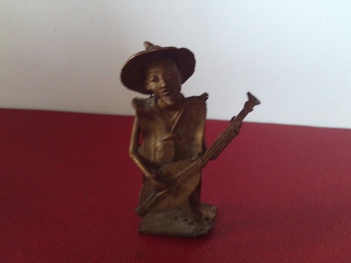 Statuette bronze origine - bronze, .