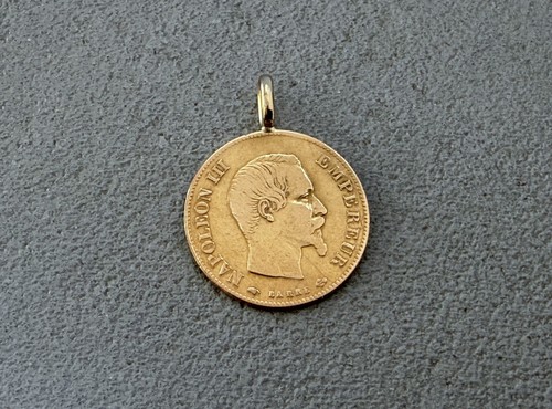 Pièce francs napoléon - 10,