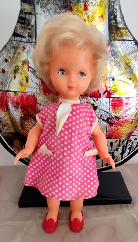 Ancienne poupée bella blonde - poupÉe,