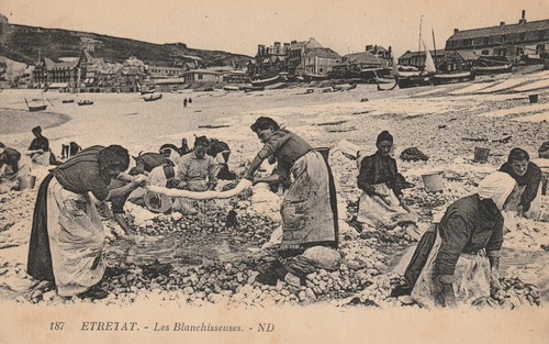 Etretat les blanchisseuses - les,