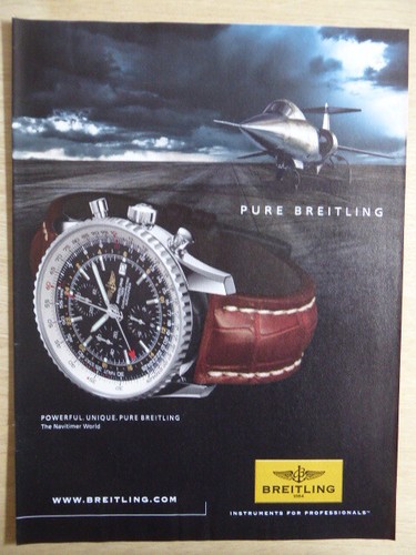 2011 pub montre breitling - pub,
