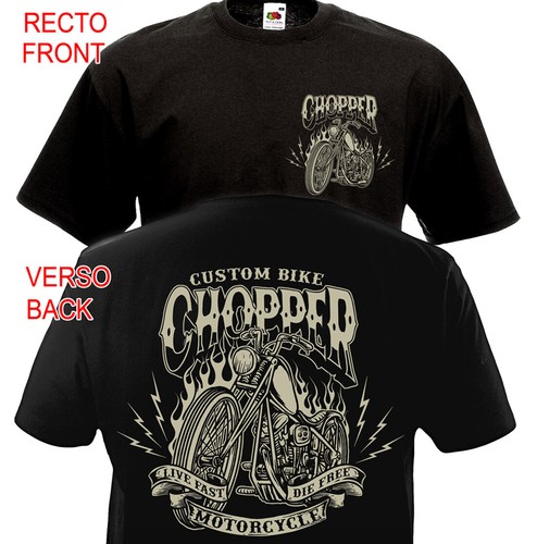 Shirt chopper biker - biker, bobber