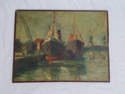Tableau ancien marine - tableau,