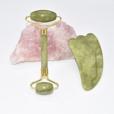Rouleau Jade Visage + Gua Sha