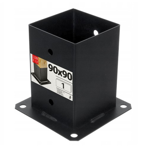 Support poteau x - support, 90