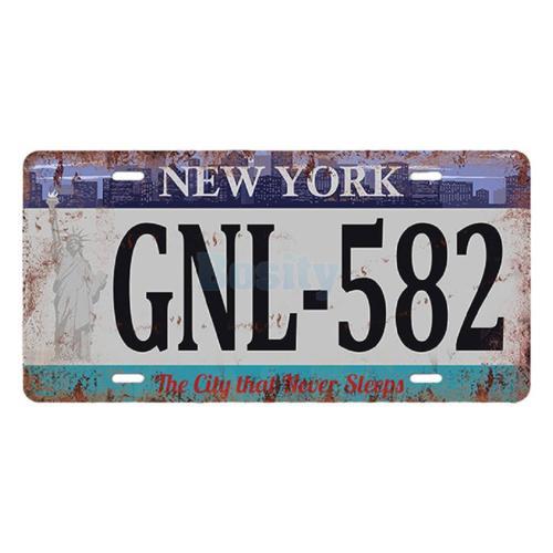 Plaque voiture americaine - voiture, americaine-