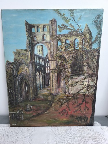 Tableau peinture huile - , sur