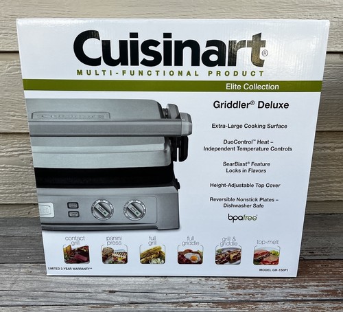 New cuisinart griddler deluxe - new!,