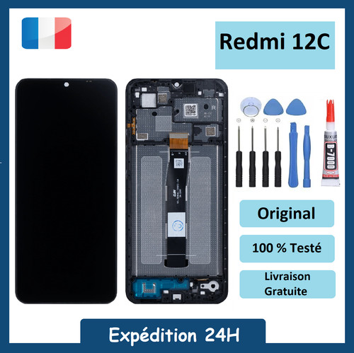 écran lcd complet redmi - complet, 12c