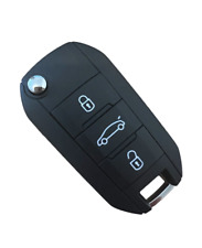 Clé de remplacement avec transpondeur puce électronique pour Peugeot et Citroen