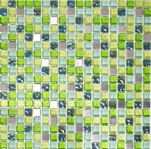 Pâte verre acier vert - de, verre/acier