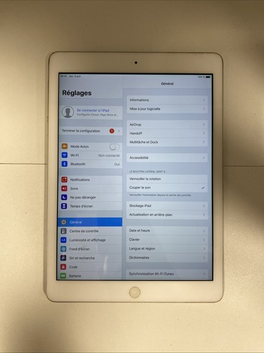 Apple ipad air 1ère - ipad, (1ère