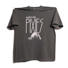 Pixies Tee Death To The Pixies Alternative Grunge New Wave Punk Tour Band Faded