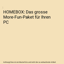 HOMEBOX: Das grosse