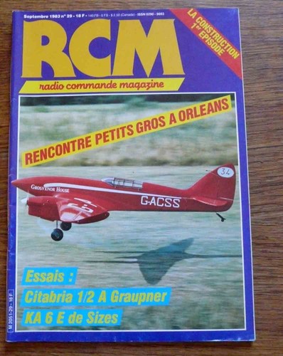 Aéromodelisme m radio - aéromodelisme, c