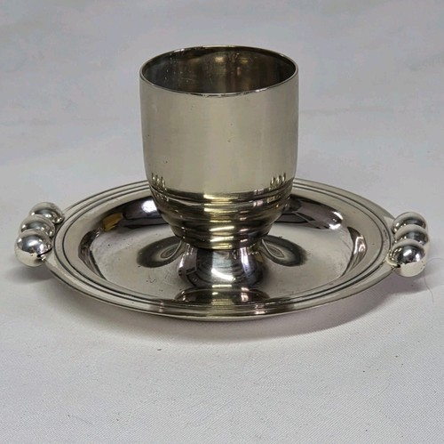 09m7 ancien coquetier metal - coquetier,