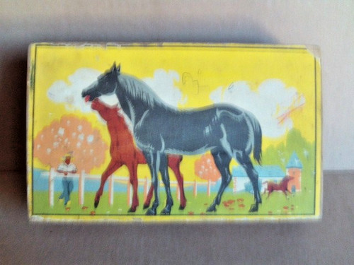 Jouet ancien jeu cubes bois