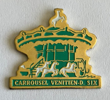 103 - Pin's MANEGE - CAROUSEL VENITIEN - D. SIX
