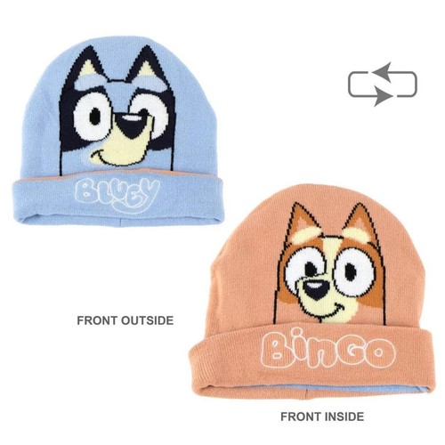 Bonnet réversible bluey bingo - bluey,