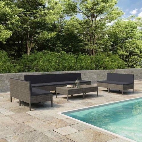 Salon jardin avec - avec, coussins