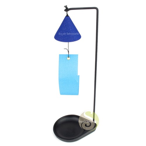 Furin sankaku japonaise - , bleue