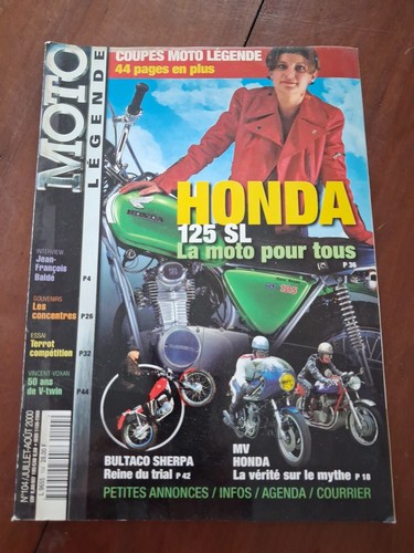 Moto légende 104 2000 honda - moto,