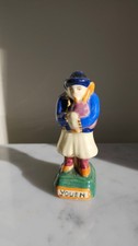 QUIMPER HENRIOT - STATUETTE  Faïence YOUEN ancienne  - 10 cm - homme au biniou