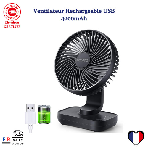 Mini ventilateur bureau - ventilateur, de