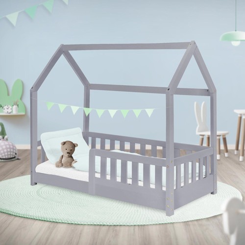 Lit enfant gris clair en - d'enfant,