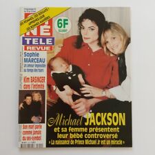 MICHAEL JACKSON/Kim Basinger - RARE French Cine Tele Revue Magazine (MAY 1997)