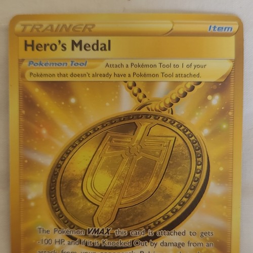 Pokémon jcc hero medal - pokémon, hero's